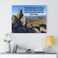 thumbnail image 2 of Scripture Walls The Lord is Good Nahum 1:7 Wall Art Christian Home Decor Unframed, 2 of 7