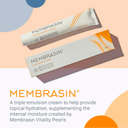 Membrasin Starter Pack - 30 Day Vitality Pearls, Estrogen-Free Oral Vaginal Moisture Supplement and Topical Vulva Cream, Provides Relief from Feminine Dryness, Burning, Irritation, and Itching
