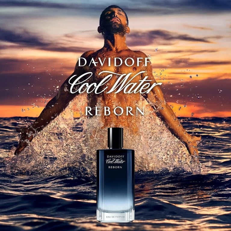 Davidoff Men's Cool Water Reborn EDP 3.4 oz Fragrances