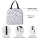 thumbnail image 4 of Easygdp Flamingo and Pineapple Bolsa Térmica Premium - Tela Oxford Impermeable, Gran Capacidad, Bolsillo Frontal, Unisex para Trabajo, Escuela, Actividades al Aire Libre y Picnics, 4 of 8
