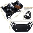 thumbnail image 3 of Comederos elevados para gatos, inclinados, de plástico, con base de goma antideslizante y 15 comederos., 3 of 5