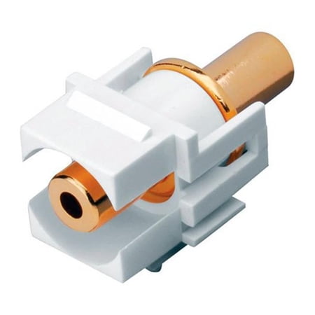 Vanco 820489 3.5 mm Keystone Insert Jack  White price history on PriceWatchPro
