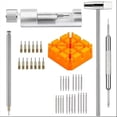 thumbnail image 1 of Juego de 39 Herramientas para Reparación de Relojes, Incluye Correa de Eslabones, Pulsera, Cadena, Pasador, Ajustador y Removedor para Profesionales., 1 of 6