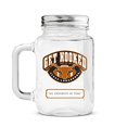 thumbnail image 1 of Texas Longhorns Mason Jar Glass With Lid, 1 of 1