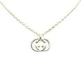 thumbnail image 1 of Pre-Owned Gucci Interlocking G Chain Pendant Necklace in SV925 Silver for Women, 1 of 4