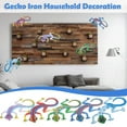 thumbnail image 4 of Vikakiooze Home Decor Wall Hanging Iron Animal Wall Art Lizard Indoor Garden Home Room Decor, 4 of 7