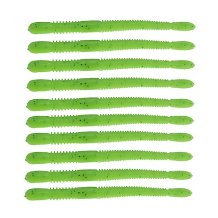 Fish Lures Swimbait Baits for Fishing Artificial Worms Floating Soft 10 Pcs