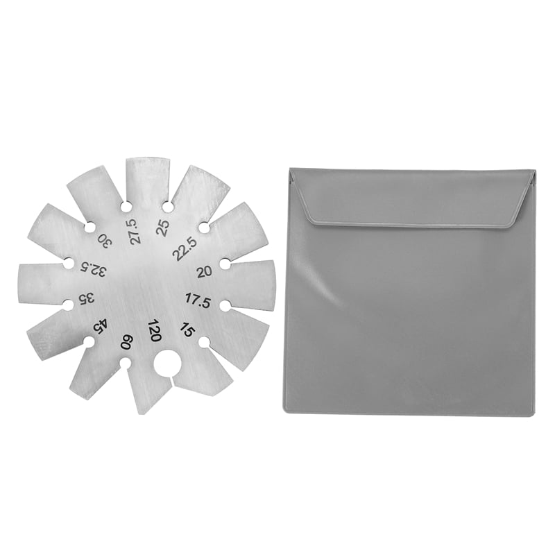 Bevel Gauge Angle Gauge Round Shape Knife Angle Finder Knife Blade