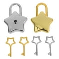 thumbnail image 6 of WHAMVOX 2pcs Mini Diary Book Lock Small Piggy Shaped Container Padlock, 6 of 8