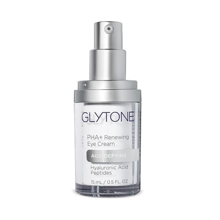 Glytone Age-Defying PHA+ Renewing Eye Cream  Dermatologist-Tested  Paraben-Free  Fragrance-Free  0.5 fl oz