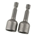 thumbnail image 2 of 2PCS 6-13mm Impact Socket Magnetic Nut Screwdriver 1/4in Hex Electric Drill Bit, 2 of 5
