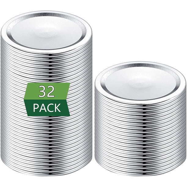 98 Tapas Metálicas Para Conservas De 70 Mm - Herméticas, Reutilizables, Ideales Para Envasar Mermeladas Y Alimentos