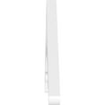 thumbnail image 3 of Ekena Millwork 36"W x 9"H x 1"P (6/12) Pitch Legacy Architectural Grade PVC Gable Pediment, 3 of 5