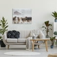 thumbnail image 2 of Stupell Industries Winter Farm Scene Cow Cattle Snowflakes Barn Canvas Wall Art, 40 x 30, Design by Lori Deiter, 2 of 5