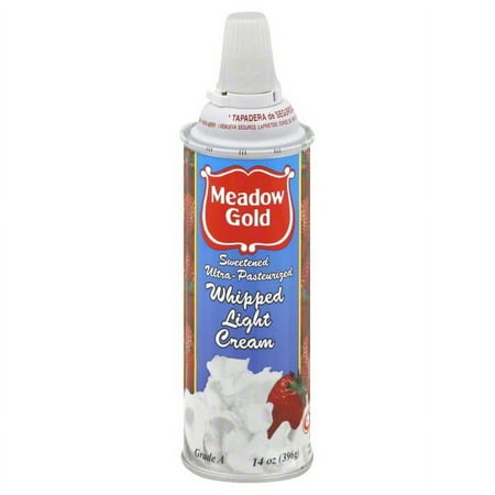 Meadow Gold Sweetened Light Whipped Cream, 14 Oz.