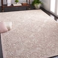 thumbnail image 2 of SAFAVIEH Martha Stewart Trace Justina Floral Area Rug, Ivory/Pink, 6' x 6' Square, 2 of 11