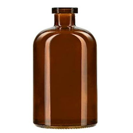 Esque Vase Candle - DARK AMBER 13.5 Ounce Apothecary Glass Vase - Courtneys Candles