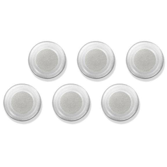 ECR4Kids MessageStor Rare Earth Magnets, Industrial Magnets, Clear, 24/6-Packs