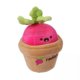 thumbnail image 1 of 2xCarrot Peluche Llavero Regalos De Cumpleaños Muñeco De Peluche Regalo Niños Juguete Violeta Rojo, 1 of 8