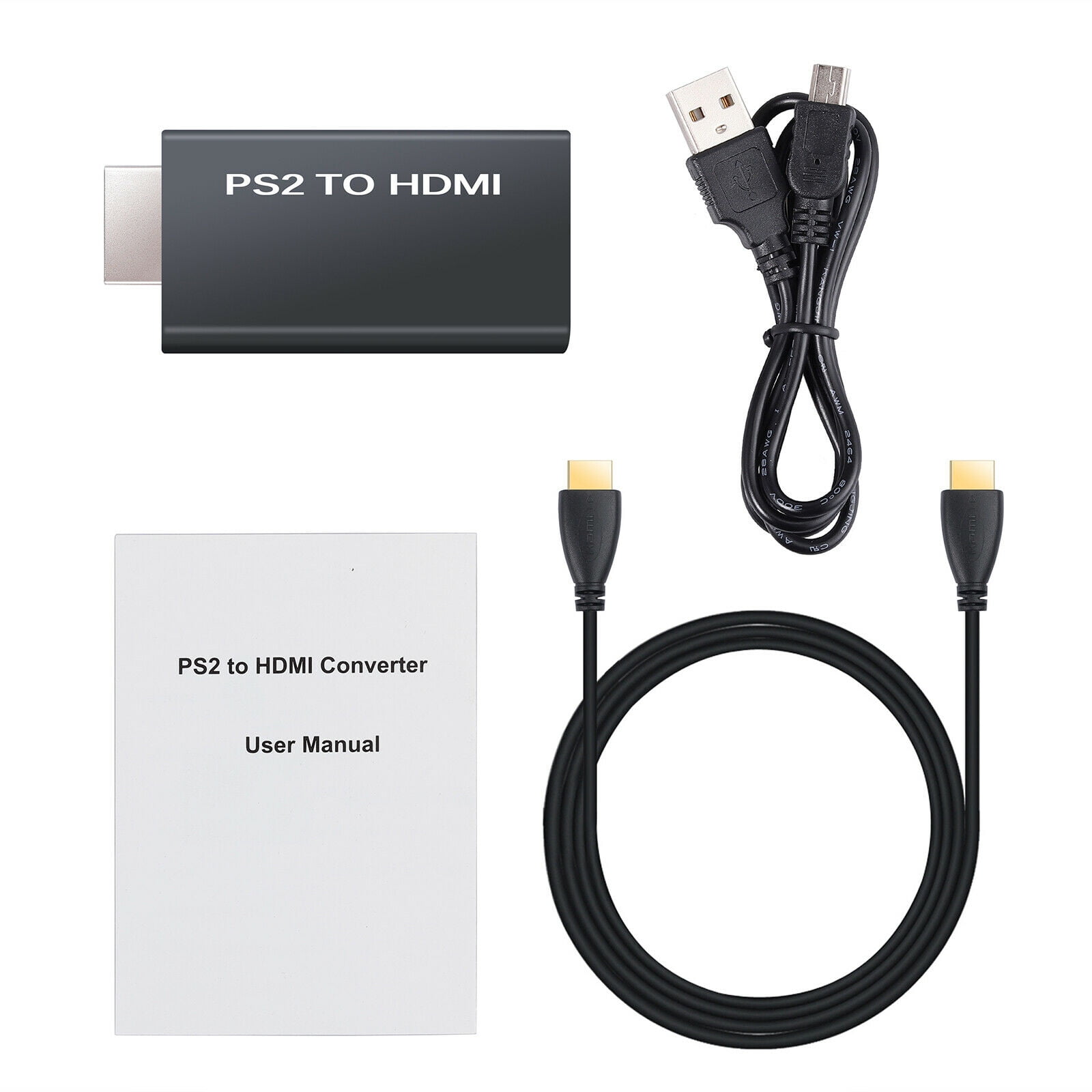 Ps2 To Hdmi Converter 3 5mm Headphone Audio For Sony Ps2 To Hdmi Cable Hdtv Ca Walmart Canada