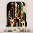thumbnail image 2 of Designart Fantasy Cityscape I Canvas Wall Art, 2 of 5