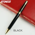 thumbnail image 1 of Metal Ballpoint Pen, Black Ink Medium Point 1.0mm Smooth Writing Retractable Ball Point Pen Business Signature Pen Black, 1 of 6