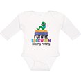 thumbnail image 3 of Inktastic Future Bookworm Like My Mommy Boys or Girls Long Sleeve Baby Bodysuit, 3 of 5