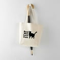 thumbnail image 5 of CafePress - Real Men Love Cats Tote Bag - Unisex Canvas Tote Bag, Beige, 1-Piece, 5 of 7
