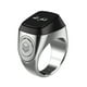 thumbnail image 4 of 20mm Smart Rings OLED Bluetooth-compatible Musulmanes Tally Counter Ring (Plata) WDOplteas Para estrenar, 4 of 7