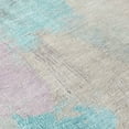 thumbnail image 2 of Dalyn Rugs Machine Washable Indoor/Outdoor Chantille Teal 3' x 5' Rug, 2 of 9
