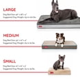 thumbnail image 2 of Cama Ortopédica para Perro Brindle Negro Carbón con Memory Foam y Cubierta de Velvetón Extraíble, 2 of 6
