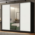 thumbnail image 2 of Ropero Madesa Royale 3 Puertas 1 Espejo N/N/B, 2 of 5