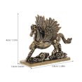 thumbnail image 2 of TABLETREANDS Escultura De De Caballo Con Alas Símbolo Del Zodiaco Chino Animal Decorativo Para, 2 of 6