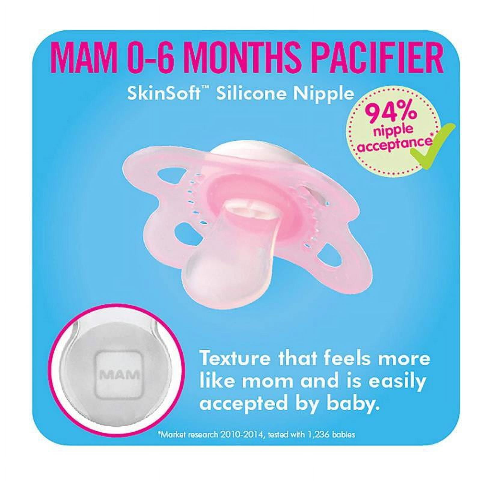 Mam X Cut Silicone Nipple, 6+ Months, 2 Pack : : Bébé et  Puériculture