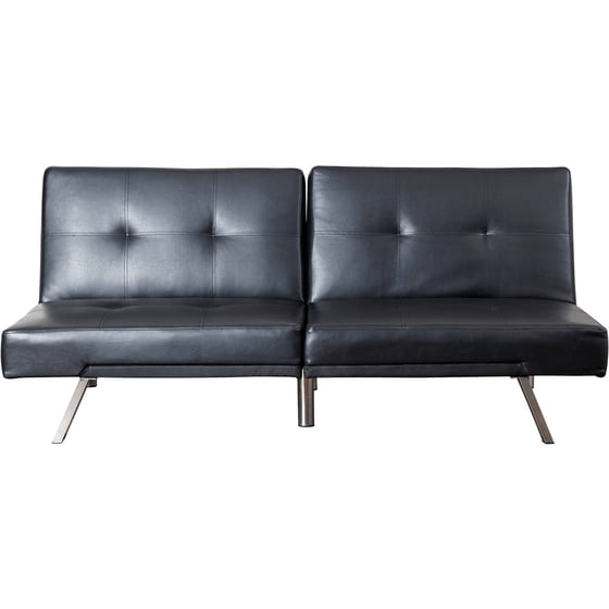 Devon & Claire Austin Leather Futon Sofa Bed, Multiple Colors