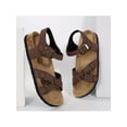 thumbnail image 7 of Women’s Adjustable Buckle Sandals with Geometric Design, Comfortable Footbed & Durable for Outdoor Use, 7 of 7