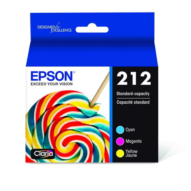 Epson 212 Standard Capacity Color Multi Pack Ink Cartridges Compatible With Xp4105 Wf2850 Walmart Com