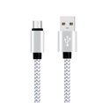 thumbnail image 1 of Câble Micro USB Court Espace V8 Chargeur de Téléphone Portable Cordon de Données pour Android, 1 of 1