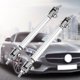 thumbnail image 5 of PROTECTOR DE PARACHOQUES DE COCHE SOPORTE DE VARILLA DIVISOR PARA DELANTERO TRASERO Universal, 5 of 7