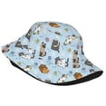 thumbnail image 4 of Cute cat Bucket Hats for Woman Packable Summer Sun Hat Beach Caps For Fisherman Outdoor Travel Hiking, 4 of 5
