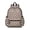 Brown and White, variant on Brown and White Checkered Pattern Backpack for School, Cute School Bag with Adjustable Shoulder Straps and Padded Back, 13.4"x11"x4.7"