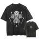 thumbnail image 2 of Camisetas lavadas Vintage Harajuku, Camiseta con estampado gráfico de Death Note, ropa de calle de algodón de gran tamaño, camiseta Unisex, 2 of 5