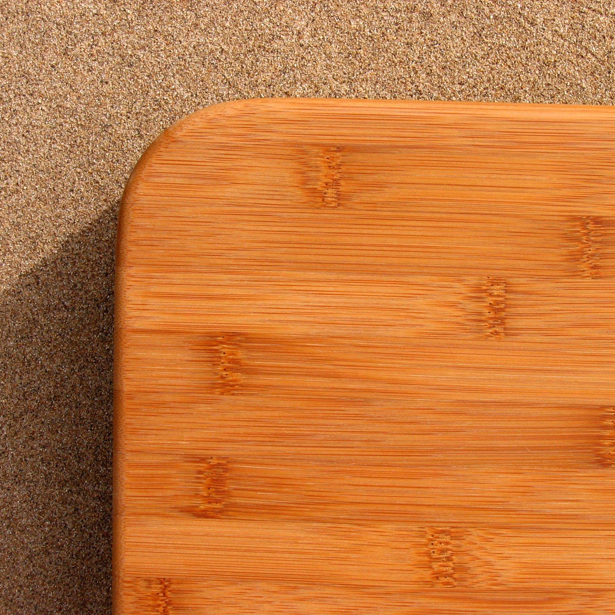 The Katoomba 14-Inch Surfboard Bamboo Cutting Board