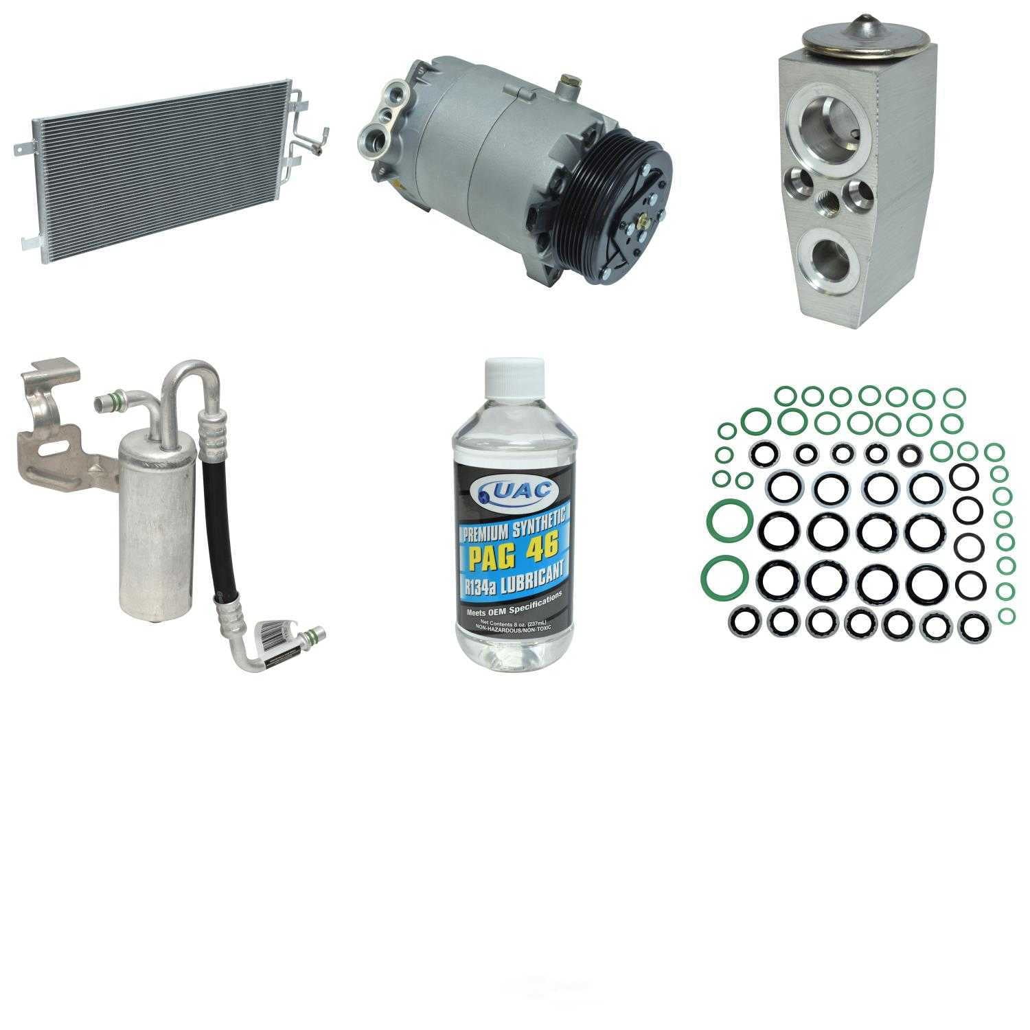 UAC KT 3800A Compressor-condenser Replacement Kit