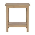 thumbnail image 3 of Linon Titian Indoor End Table with Shelf, 22" Tall, Rustic Driftwood, 3 of 10