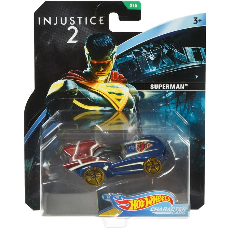 Hot Wheels DC Universe Superman Character Car - Walmart.com