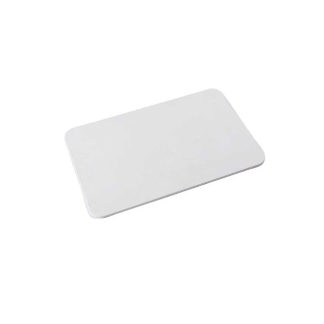 Matsuzay Alfombrilla de baño absorbente, almohadilla antideslizante de secado rápido, reutilizable, para Hotel, baño, dormitorio, bañera, suelo, Decoración del hogar Blanco 30x40x0.9cm Matsuzay HA071081-02