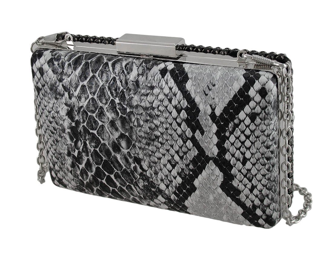 rhinestone lego clutch