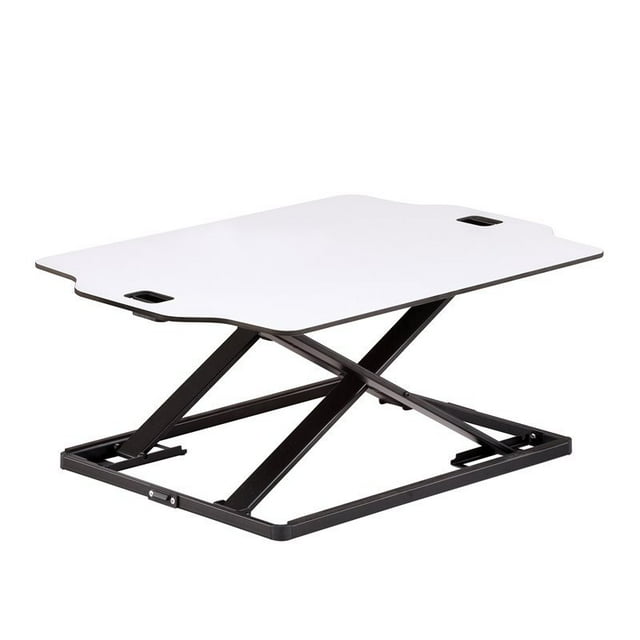 Safco Products 2182WH Accent Pneumatic Desktop Sit-Stand Workstation