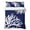 Navy Blue, variant on Full Quilt Set 78''x90'', Coral Navy Blue Lightweight Summer Bedspread Coverlet Set with 2 Pillow Shams, Coastal Ocean Marine Nautical Beach Breathable All Season Quilt Bedding for Bedroom/Guest Room